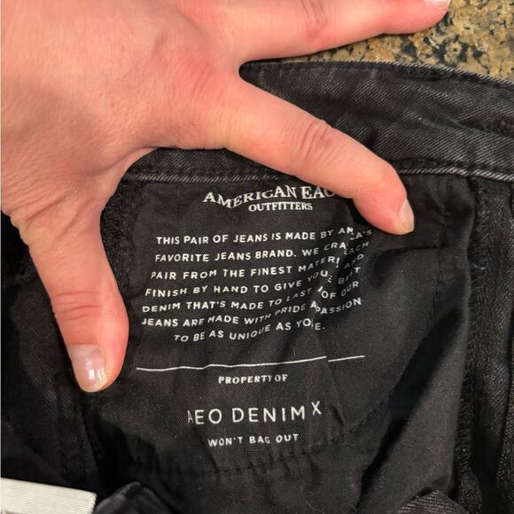 American Eagle Outfitters Black Super high rise super stretch jegging - Picture 6 of 16